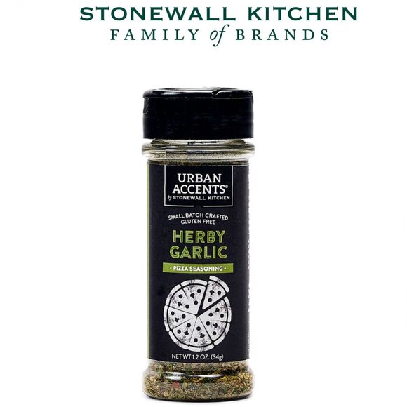 NWT Stonewall Kitchen Pizza Seasonings SET of 2 (Herby Garlic & Parm Pizza Dust) - Picture 2 of 11